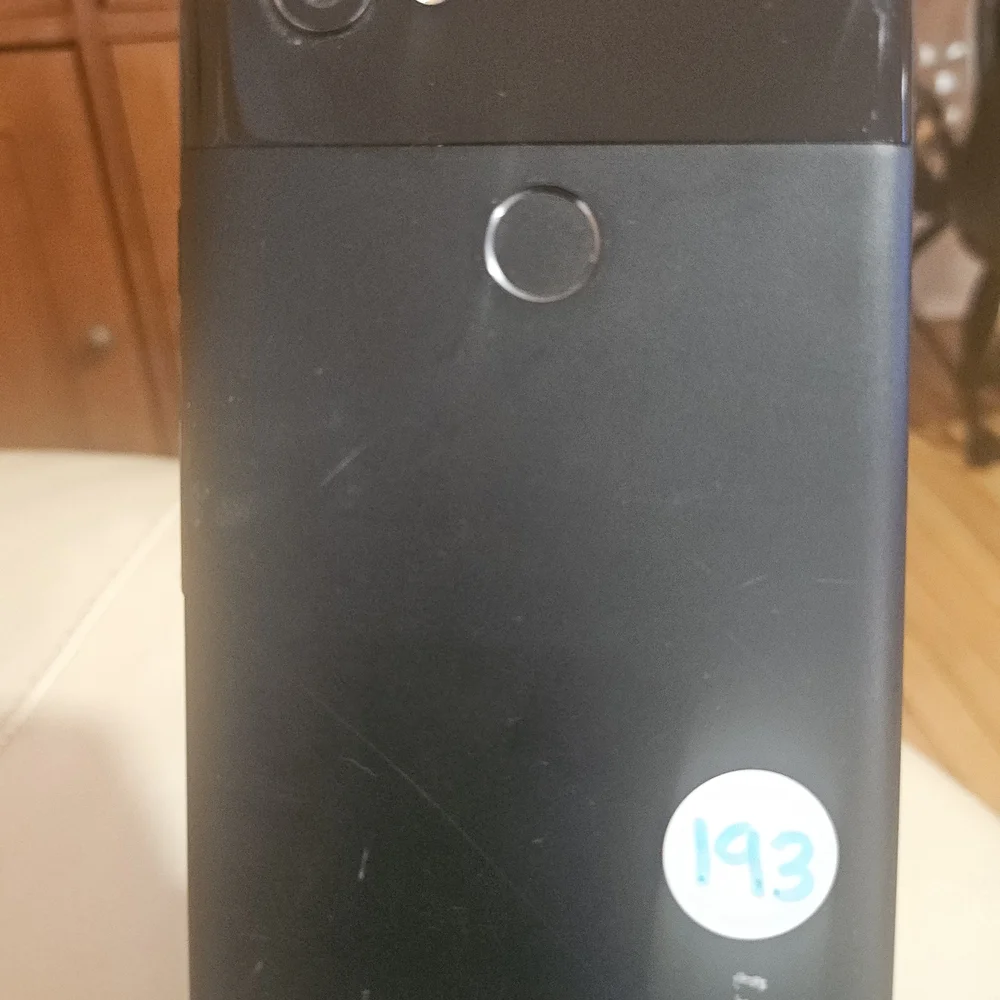 Google Smartphone with Black Frame
